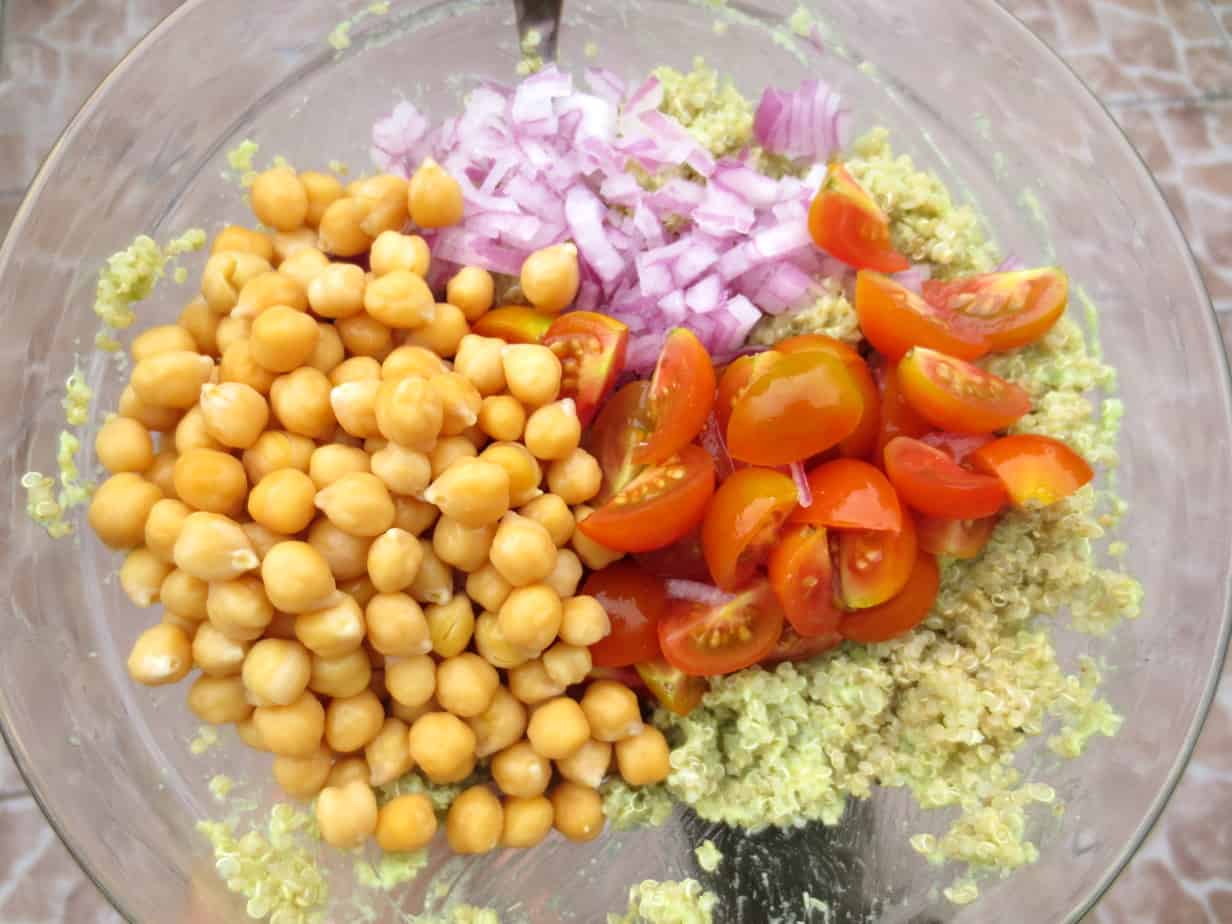 Quinoa and Chickpea Salad