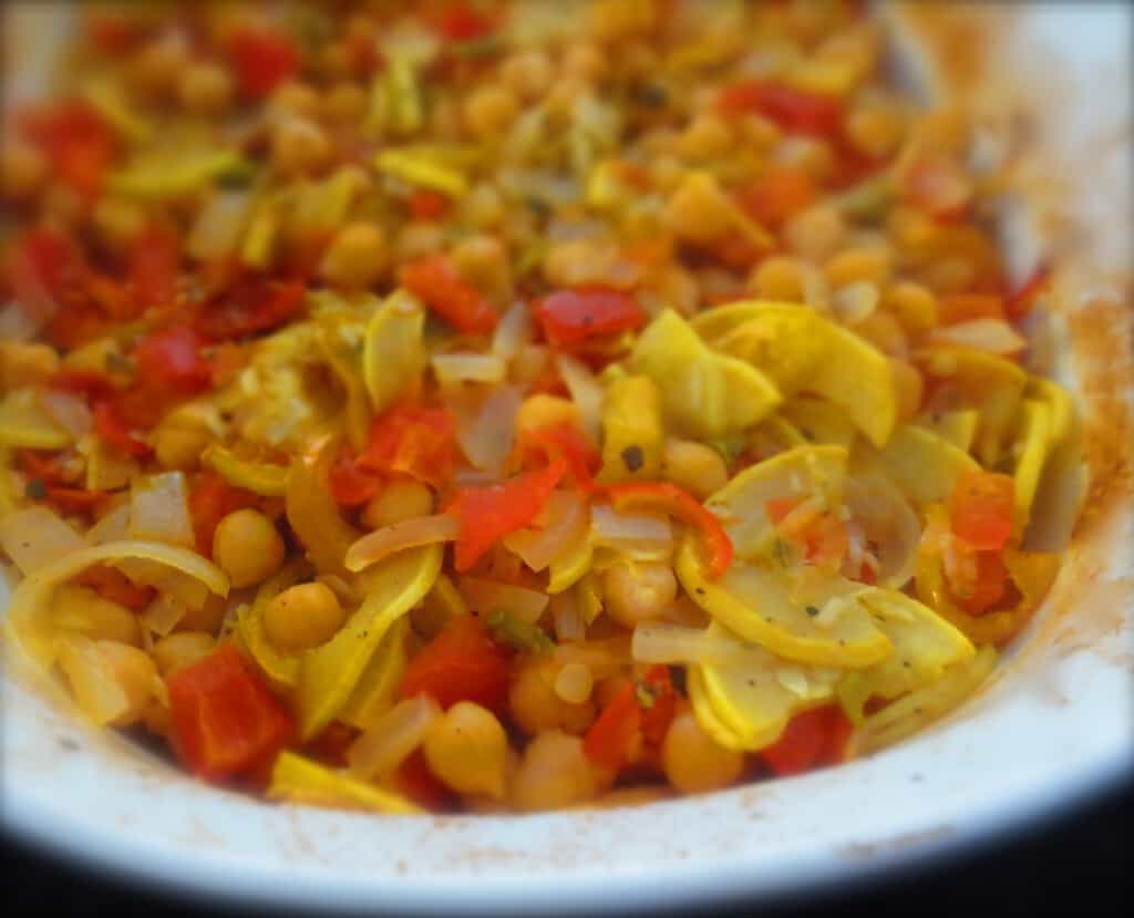 Chickpea "Ratatouille" Forks Over Knives Frugal Nutrition