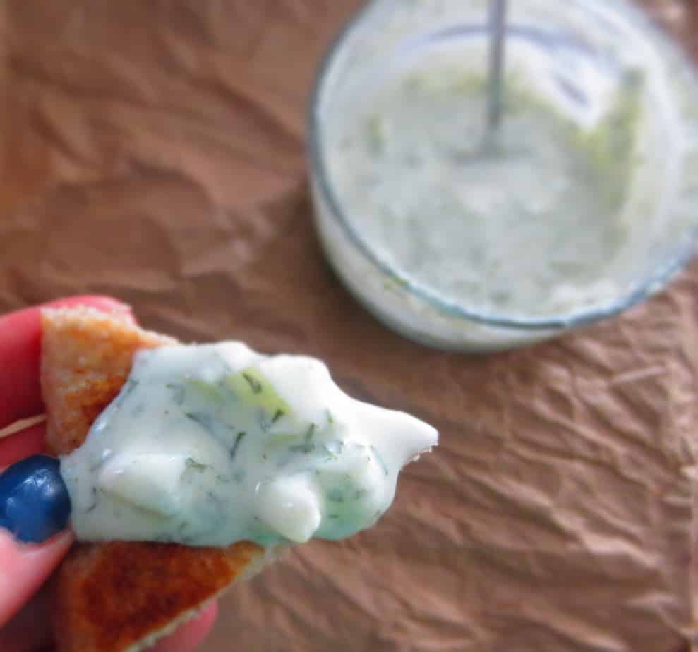 Tzatziki and Naan