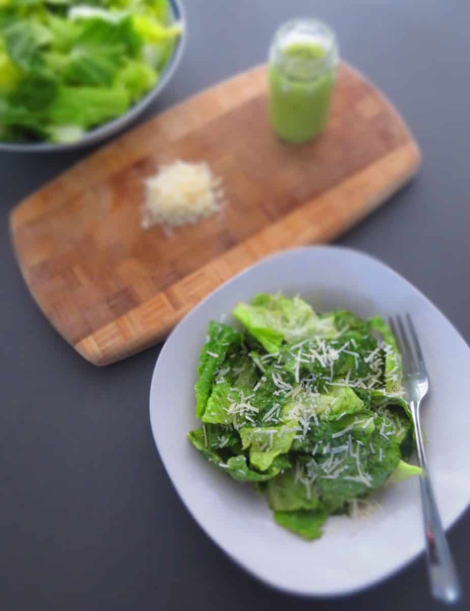 Avocado Caesar Salad Dressing