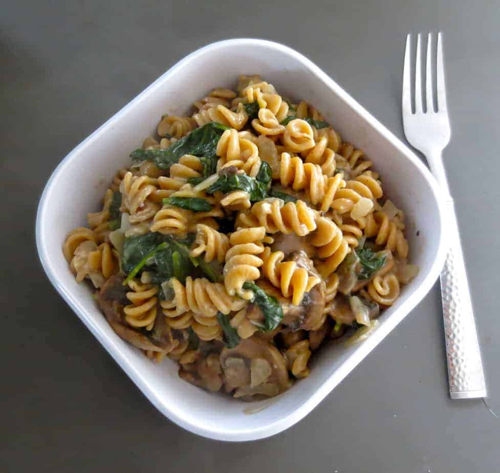 One Pot Mushroom Pasta