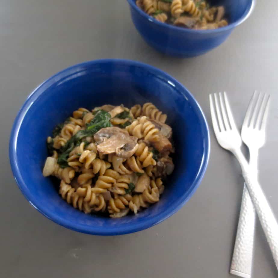 Pasta For Two in Twenty Five Minutes