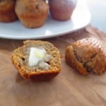 Whole Wheat Banana Muffins - Easy Breakfast