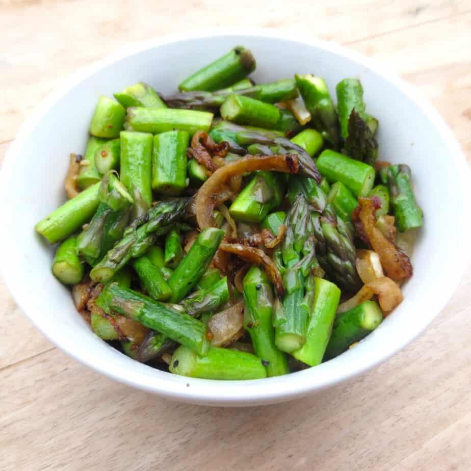 Caramelized Fennel and Balsamic Asparagus