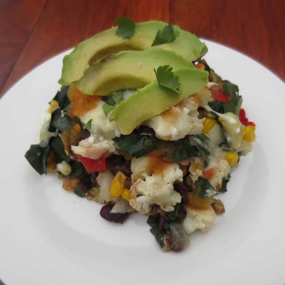 Veggie-Packed Mexican Casserole