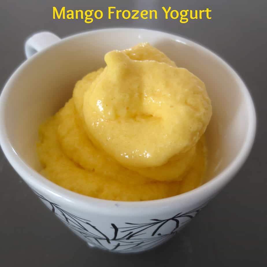 Mango Frozen Yogurt