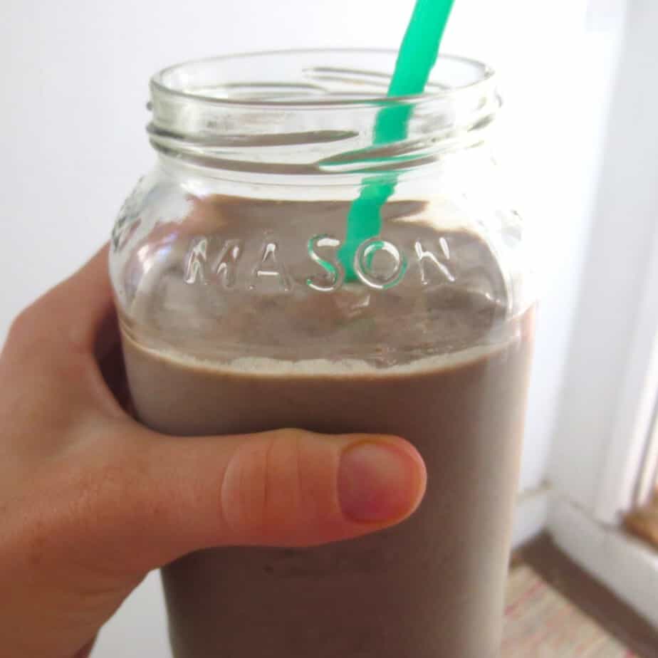 Easy Chocolate Banana Shake