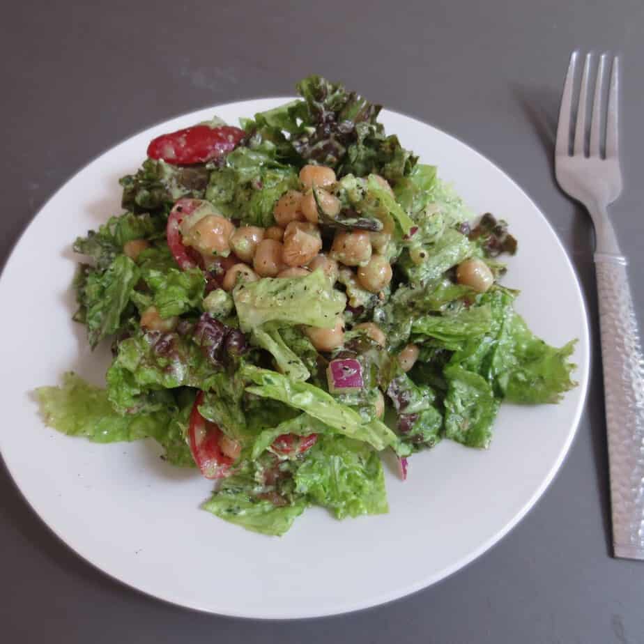 Chopped Chickpea Salad