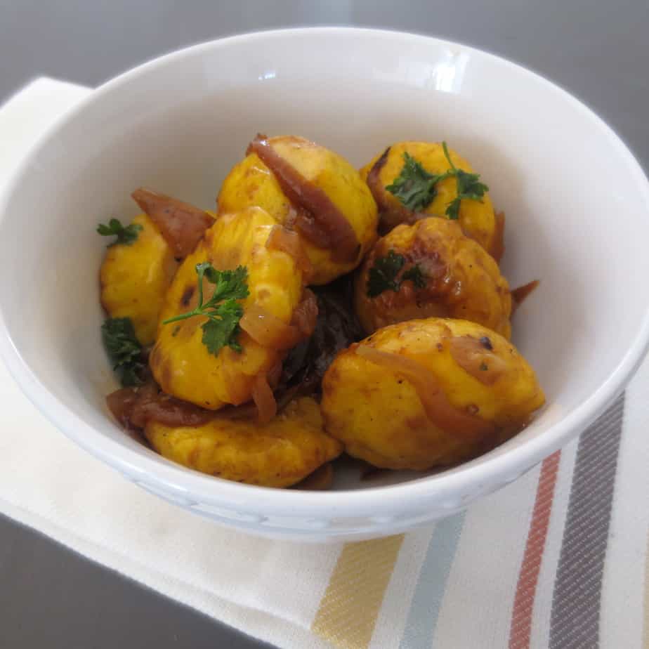 Braised Sunburst Squash