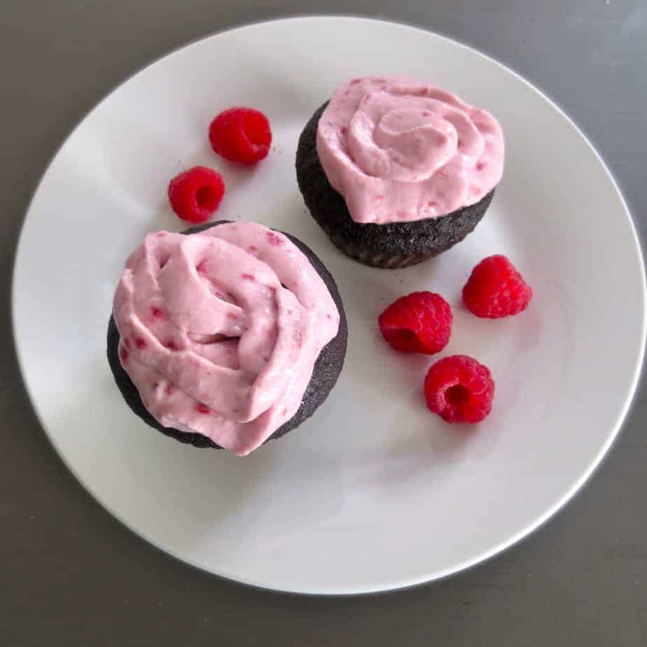 No Refined Sugar Whole Wheat Chocolate Cupcake