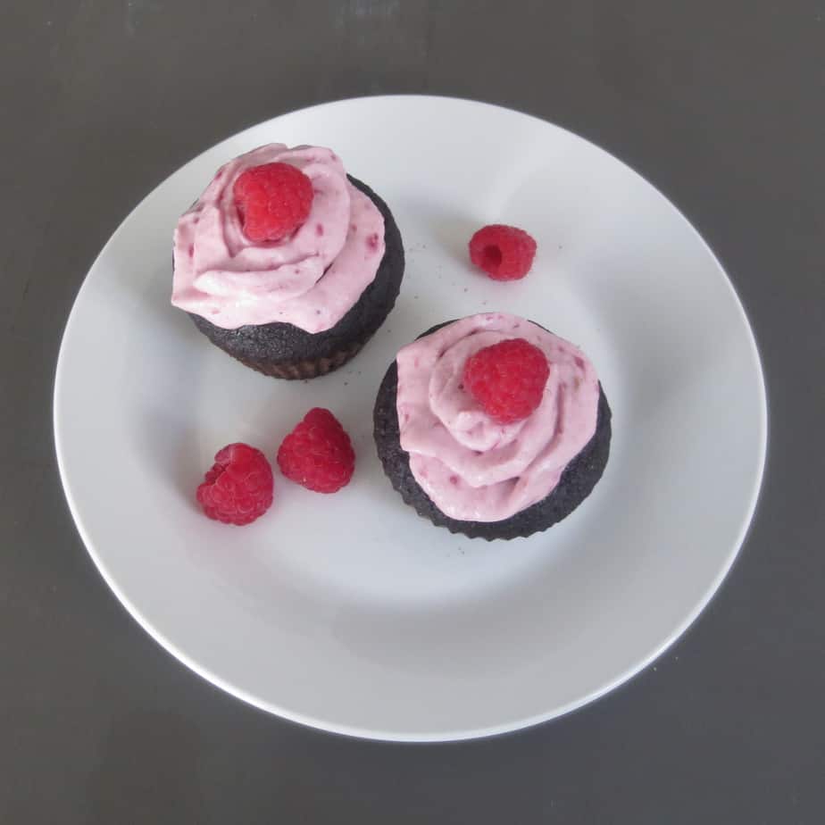 Chocolate Whole Wheat Cupcakes