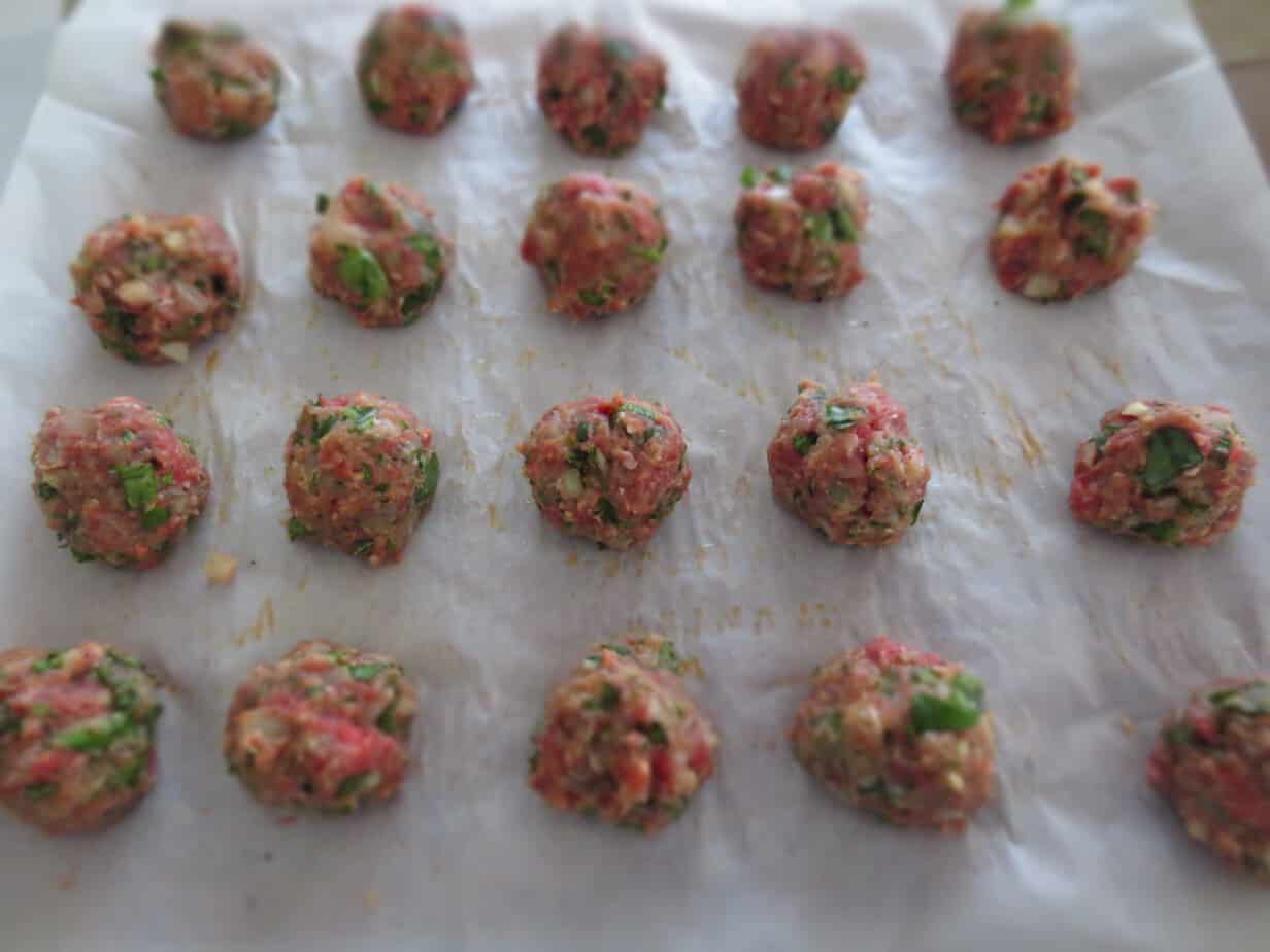 Baked Meatballs