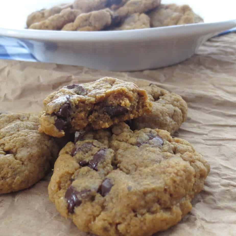 Whole Wheat, Molasses, Honey Choc Cookies