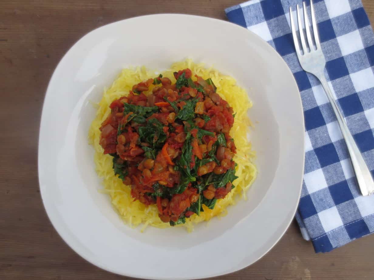 Easy Lentil Bolognese