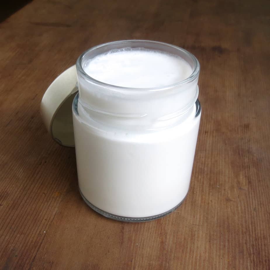 creamiest homemade coconut milk in a jar