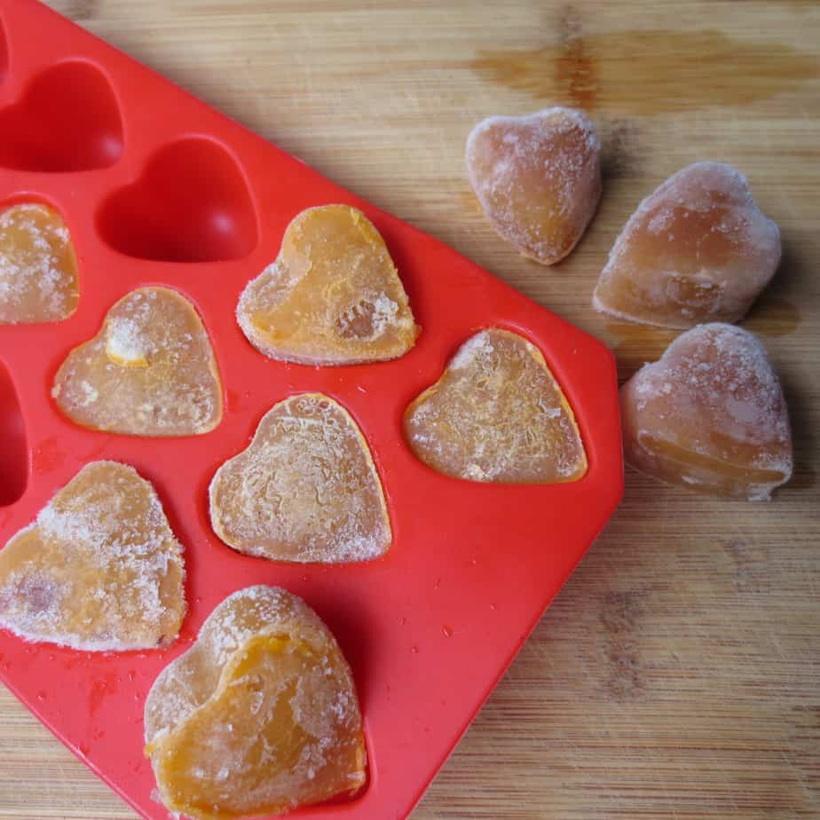 Homemade Vegetable Broth/Stock Cubes - one cube + 1 cup water = about 1 cup vegetable broth