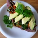 Paleo Taco-Stuffed Sweet Potatoes