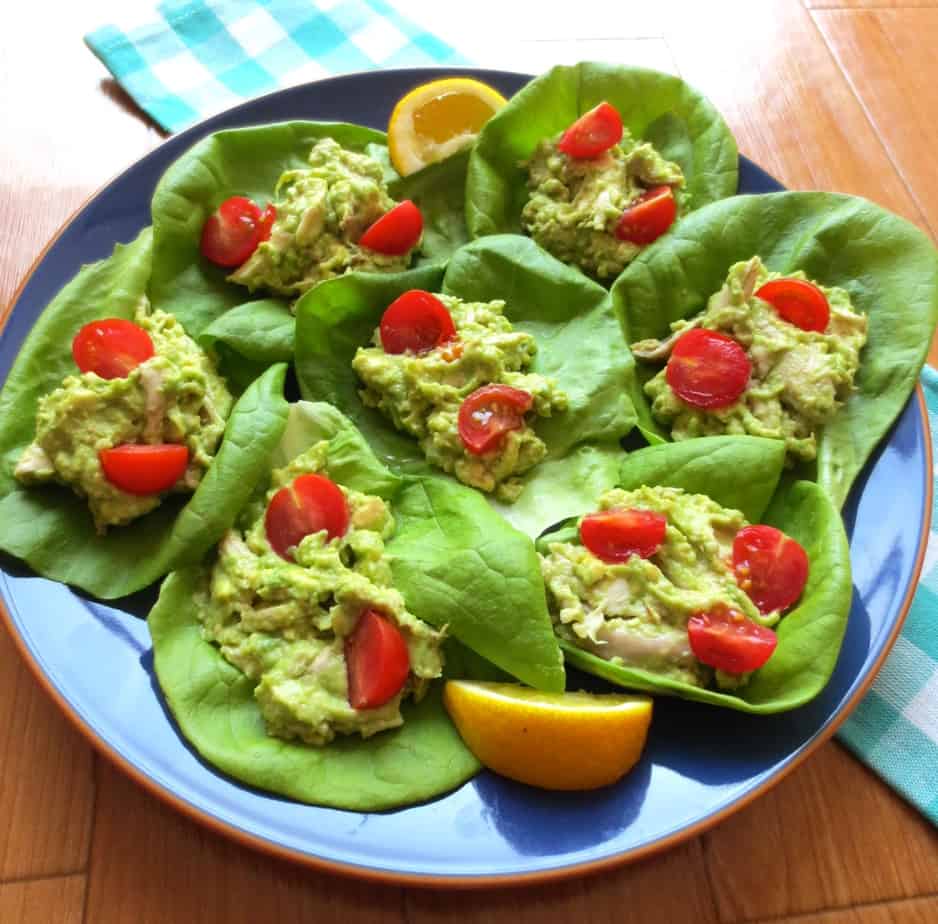 Chicken + Avocado + Lettuce + Cherry Tomatoes + Lemon