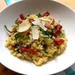 Easy Sides: Parmesan Garlic Rice with Sun Dried Tomatoes