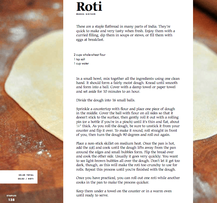 Good & Cheap Roti Recipe