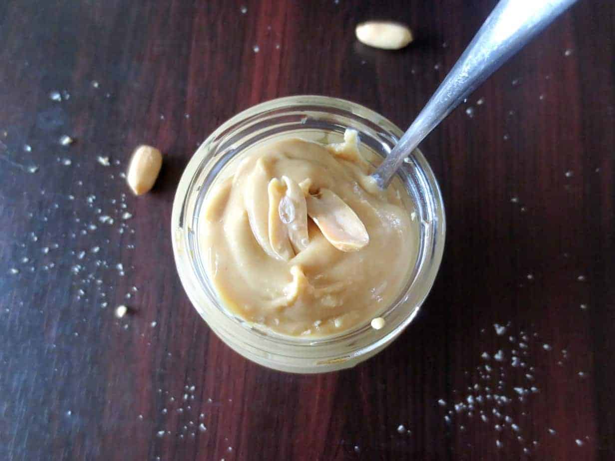 1-Ingredient Homemade Creamy Peanut Butter