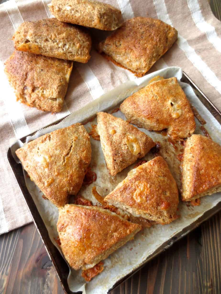 Jalapeño Cheddar Whole Wheat Scones by Good and Cheap - Frugal Nutrition