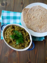 Indian Dal with Homemade Whole Wheat Roti | Frugal Nutrition & #goodandcheap cookbook