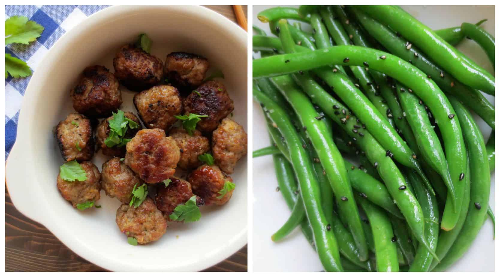 Bento Box: Soba and Sesame Green Beans