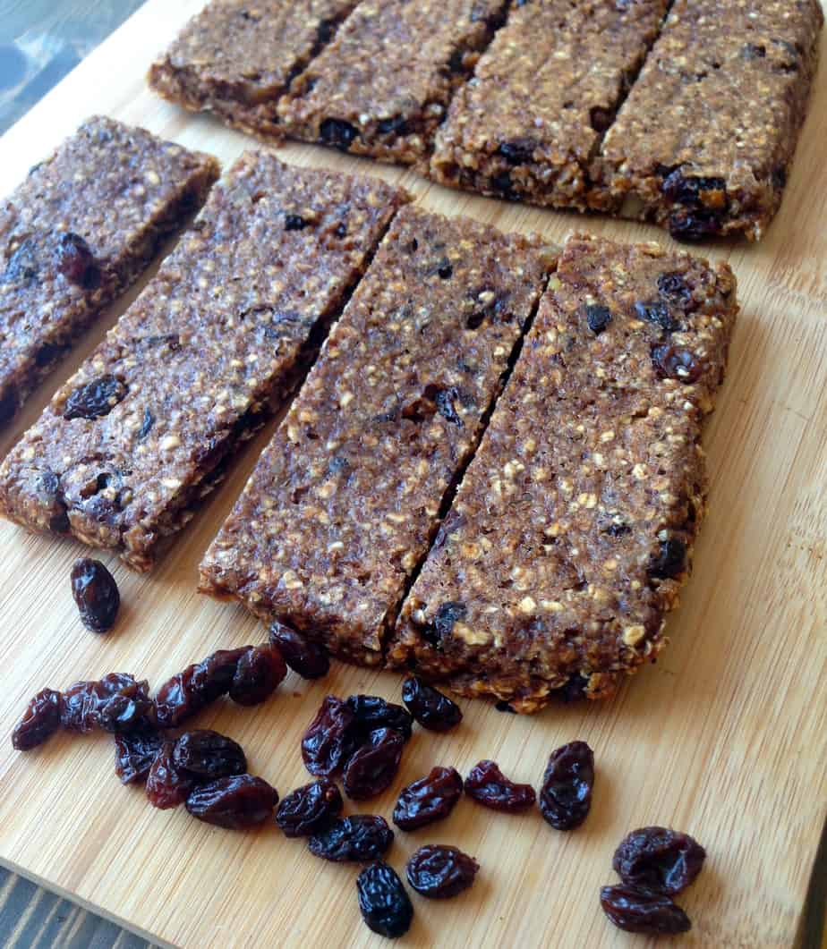 Soft Oatmeal Raisin Bars