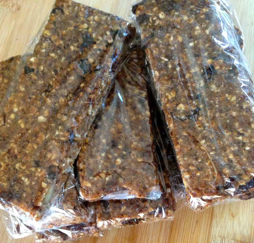 To-Go Oatmeal Raisin Granola Bars