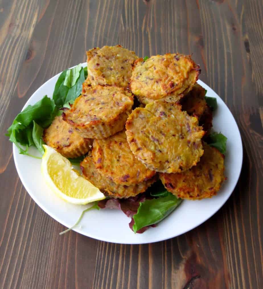 Spicy Sweet Potato and Tuna Cakes