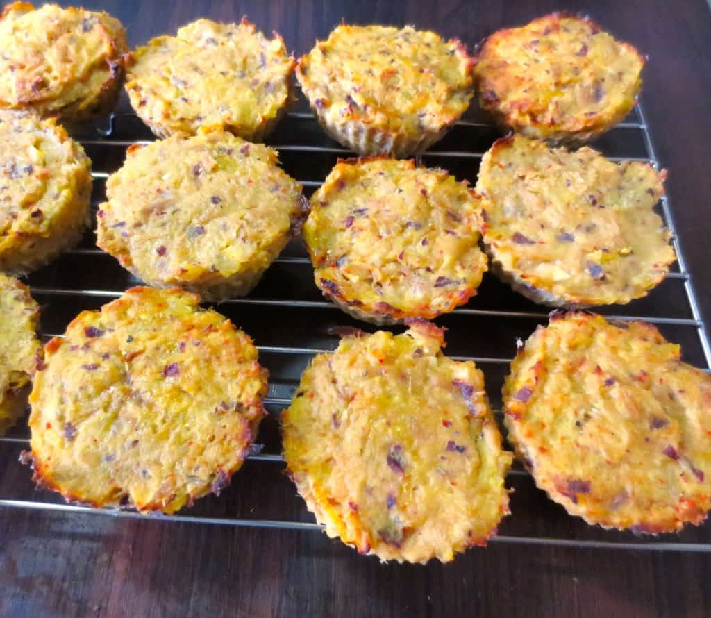 Easy Baked Sweet Potato Tuna Cakes inspired by Nom Nom Paleo