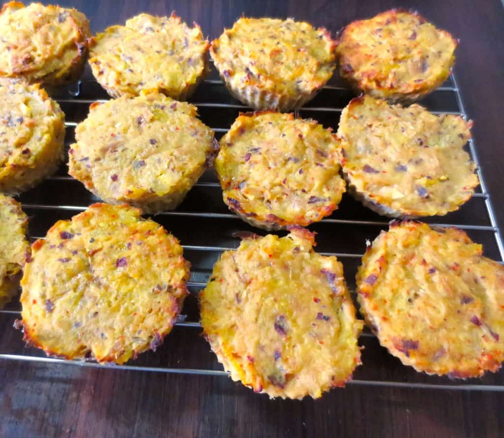 Easy Baked Sweet Potato Tuna Cakes inspired by Nom Nom Paleo 