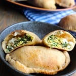 Spinach, Sausage, and Cheese Breakfast Calzones by Frugal Nutrition