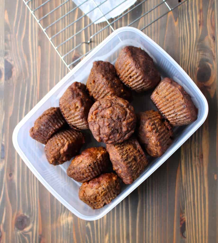 Carrot Banana Muffins - no added sugar | Frugal Nutrition