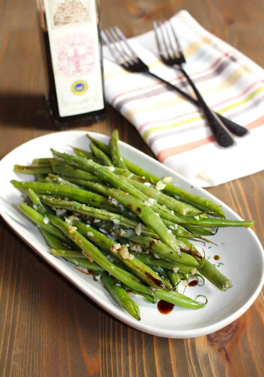 Garlic Roasted Green Beans Frugal Nutrition