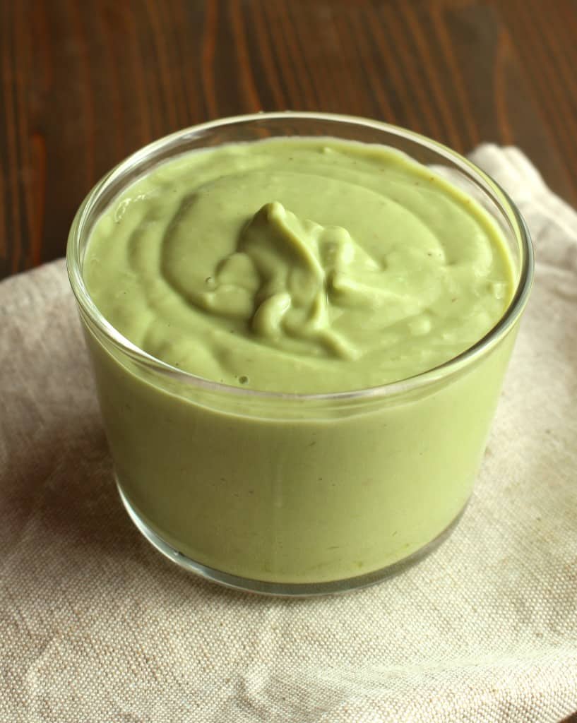 Easy Avocado Yogurt Sauce with Lemon and Garlic | Frugal Nutrition