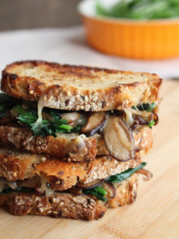 Garlic Mushroom Melt | Frugal Nutrition