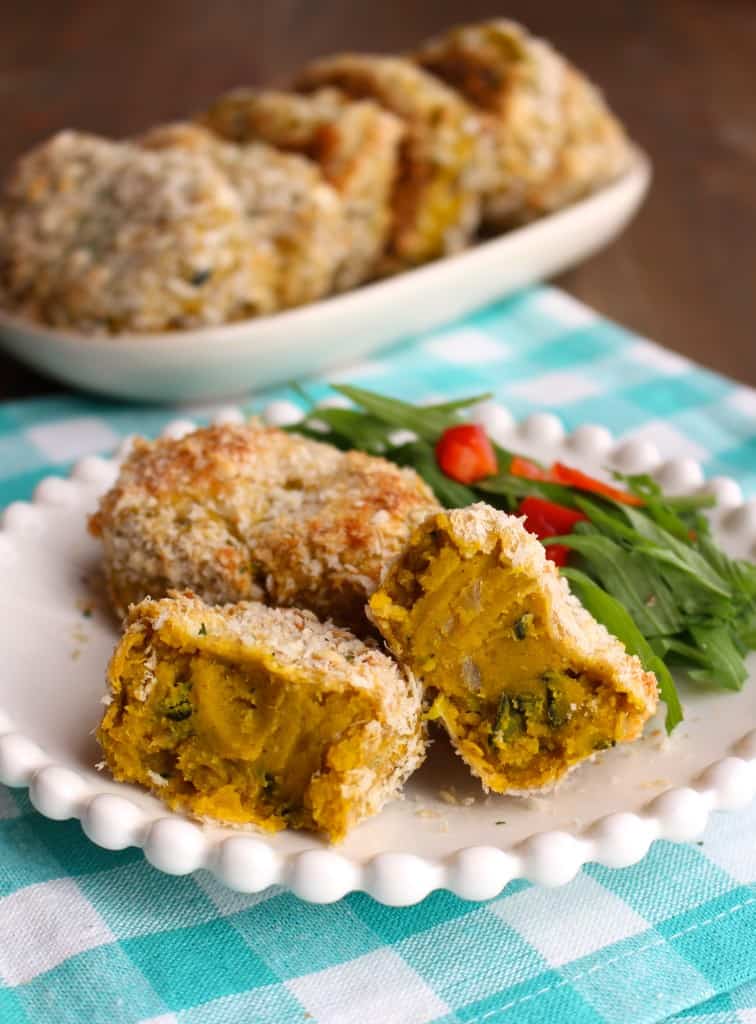 Japanese Kabocha Croquette (korokke) | Frugal Nutrition