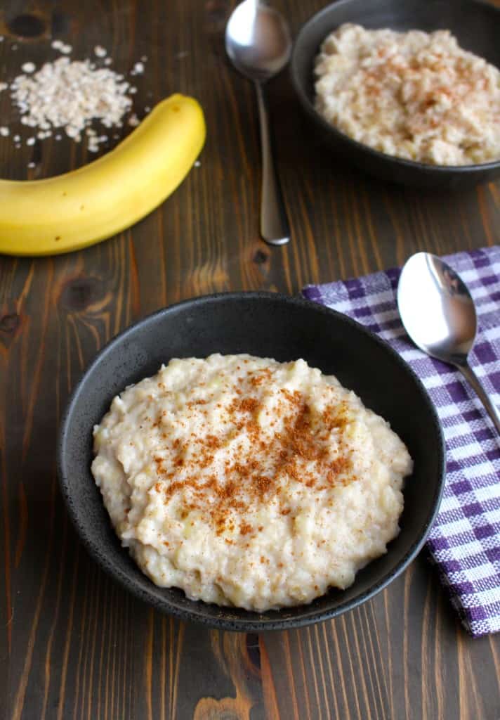 Super Easy Mashed Banana Oatmeal (Naturally Sweet) | Frugal Nutrition