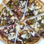 Philly Cheesesteak Pizza | Frugal Nutrition