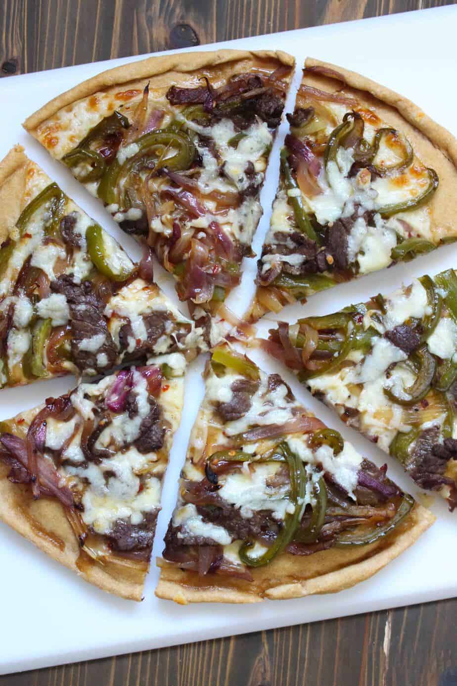 Philly Cheesesteak Pizza