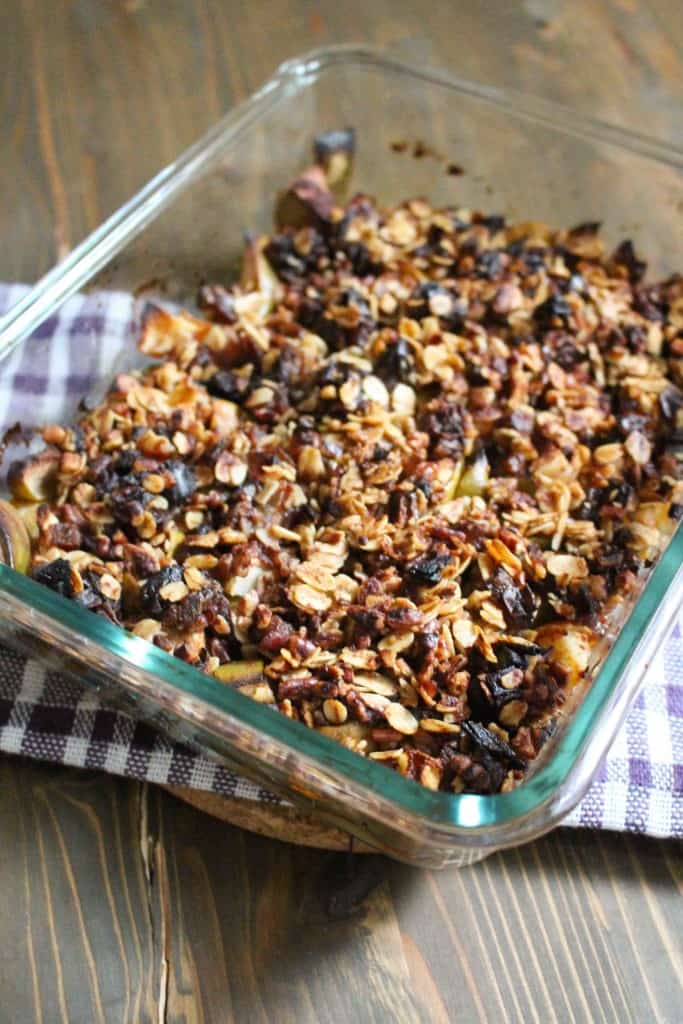 Fruit Crisp for Four - Frugal Nutrition