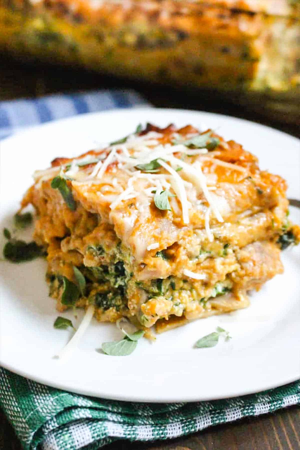 Pumpkin Sauce Lasagna | Frugal Nutrition