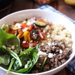 Mediterranean Quinoa Bowl | Frugal Nutrition