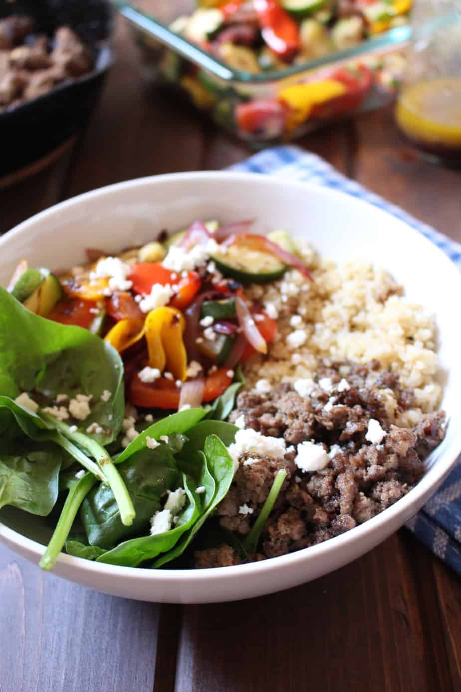 Mediterranean Quinoa Bowl | Frugal Nutrition