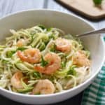 Spicy Shrimp with Coconut Milk and Zucchini Noodles | Frugal Nutrition