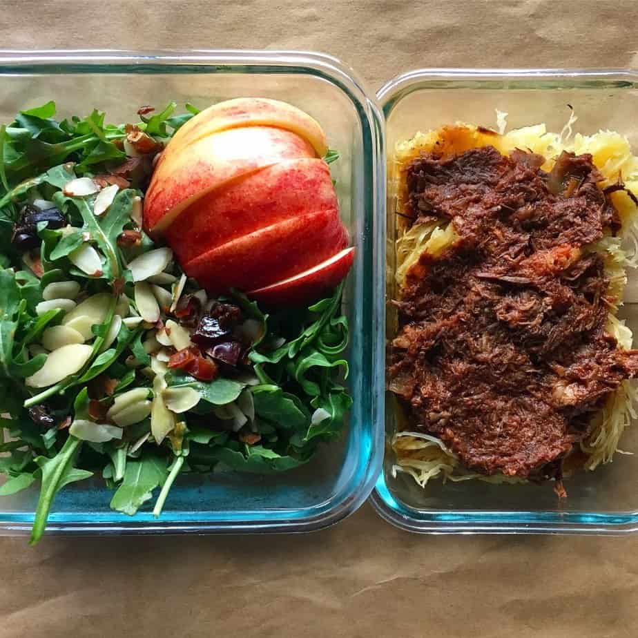 Beef Ragu and Arugula Salad | Frugal Nutrition