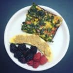 Frittata and Fruit | Frugal Nutrition