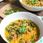 Easy, Mild Ground Lamb Curry with Coconut Milk | www.frugalnutrition.com